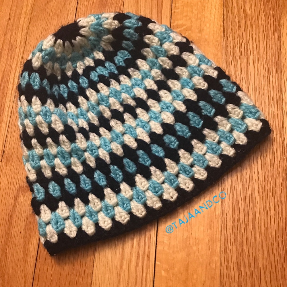 💙🏔 TILT: Snowcapped Knit Blue Beanie